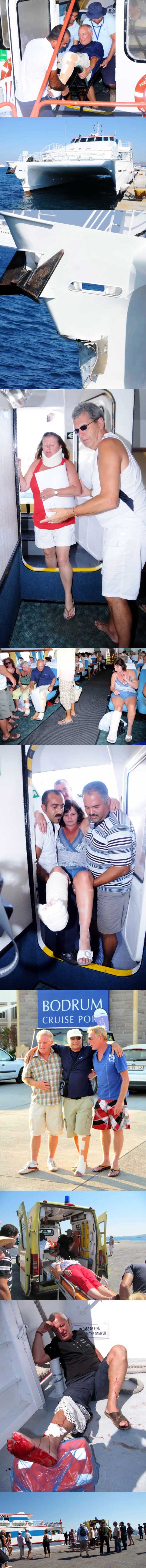Aegean Cat passengers returns to Bodrum