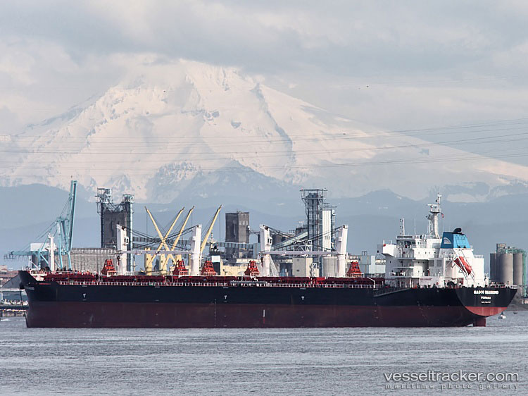  NASCO Diamond IMO 9467861, dwt 57000, built 2009, flag Panama, owner Nanjing Ocean Shipping Co. Ltd.