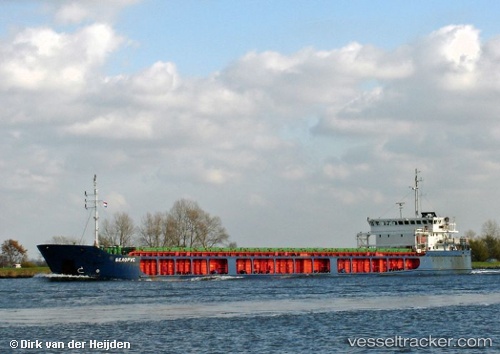 Belorus IMO 9340855, dwt 5489, built 2005, flag Russia. 