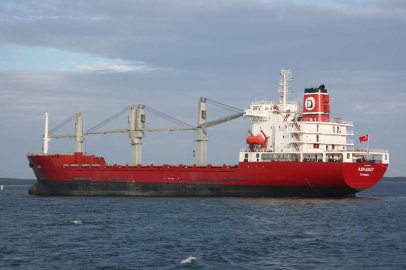 M/V Askabat belongs to Deval Shipping,Turkey
