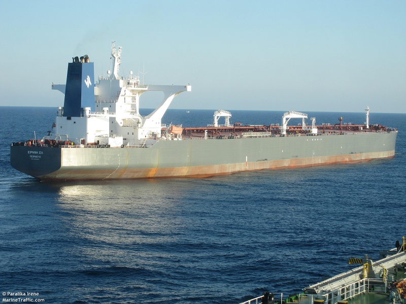 The Irene SL was attacked about 400 miles (650km) south-east of Muscat 
