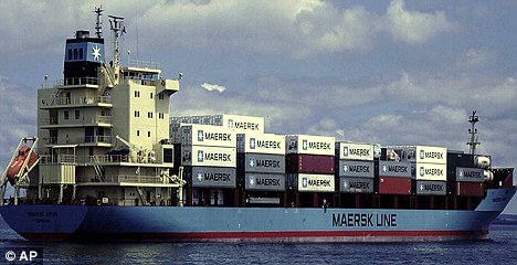  Under attack: The 17,000-ton container ship Maersk Alabama was hijacked by Somalia pirates while sailing from Salalah in Oman to the Kenyan port of Mombassa via Djibouti