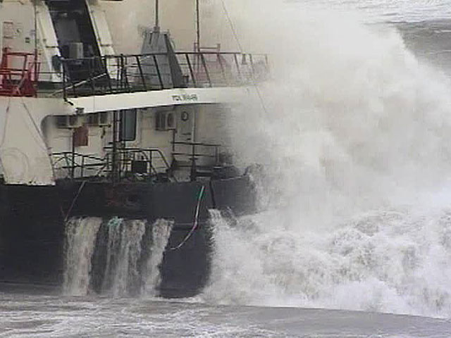 2 Sailors were washed away by unforgiving waves.