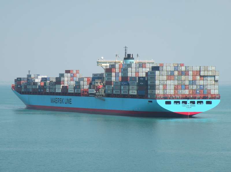 Carolina Maersk, 8660 TEU Ship