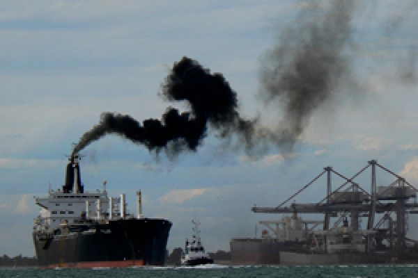 The UK Chamber of Shipping are to launch 'manuals' to address the practical options available to the industry in regards to lowering shipping emissions. Image: roberto_venturini / Flickr