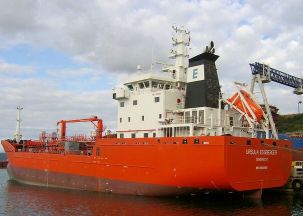 The second vessel Ursula Essberger, has just entered service and recently made first calls in Europe