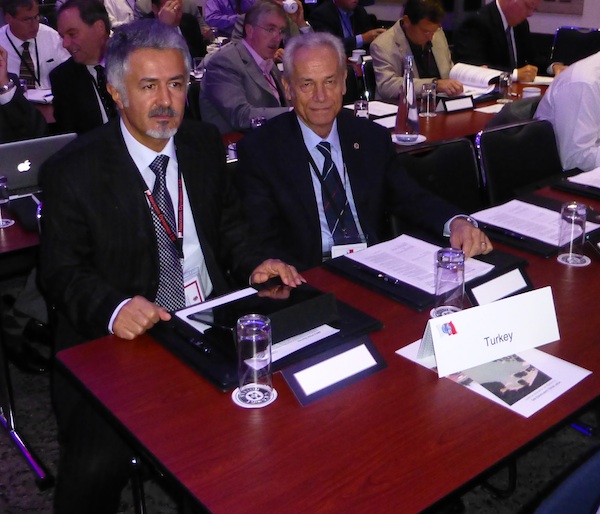  Turkey, represented at the IMPA General Assembly with a delegation consisting of Captain Ismail Akpinar and Captain Aykut Erol. 