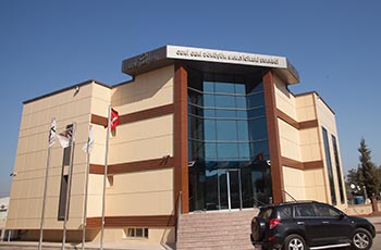 Headquarters of Turkish Ship Recyclers' association in Aliağa