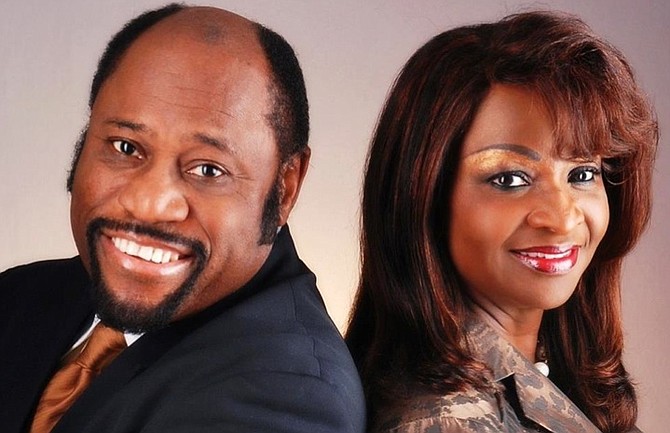 Dr Myles Munroe and his wife Ruth.