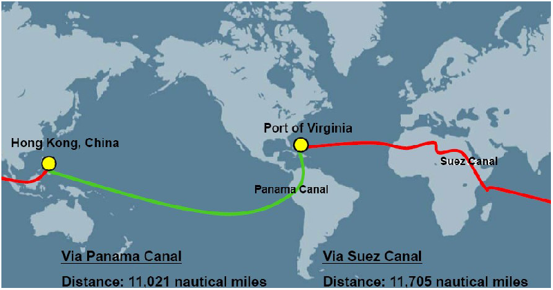 Panama Stands To Lose Us 40 Million A Year As Majors Shift Suez Panama Stands To Lose Us 40 Million A