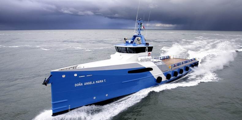 Naviera Integral orders four Damen Sea Axe vessels - SHIPBUILDING - SeaNews