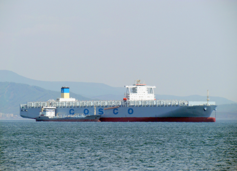 Cosco takes delivery of 13,386-TEUer to join Asia-Europe service ...
