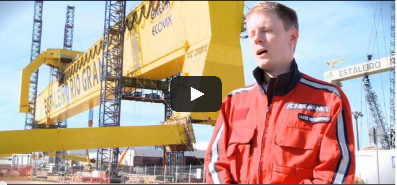 World’s Largest Goliath Gantry Crane installed at shipyard