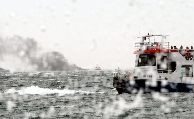 Bad weather warning for the Turkish Straits
