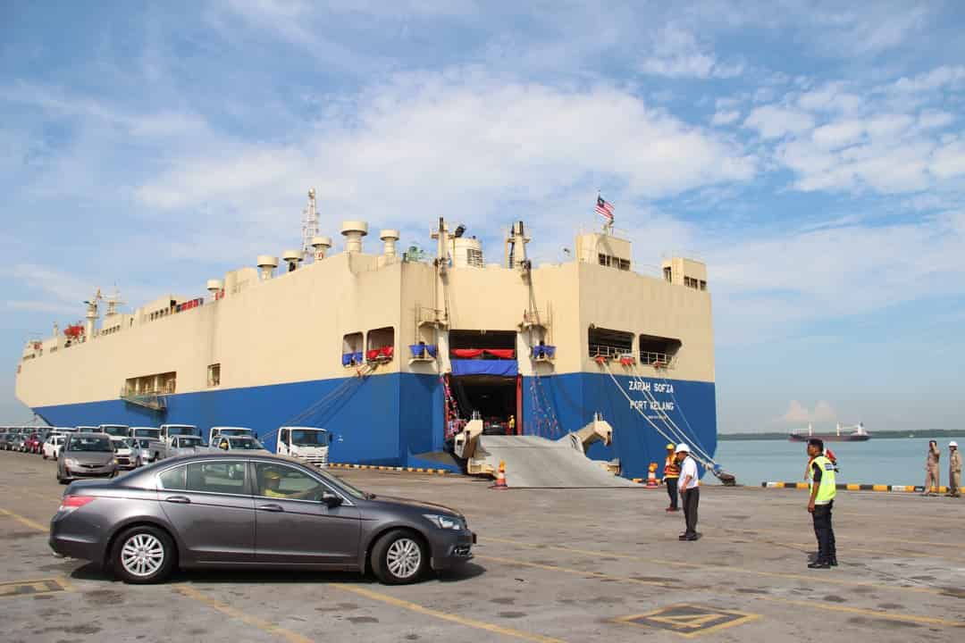 Malaysia S Klb Launches 2 500 Vehicle Car Carrier Zarah Sofia Seanews