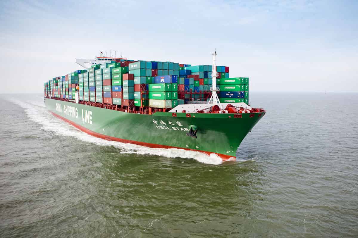China Shipping Container Lines Orders Eight 13 500 TEU Ships 