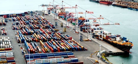 New Zealand lists world's top 10 box ports and their annual throughputs
