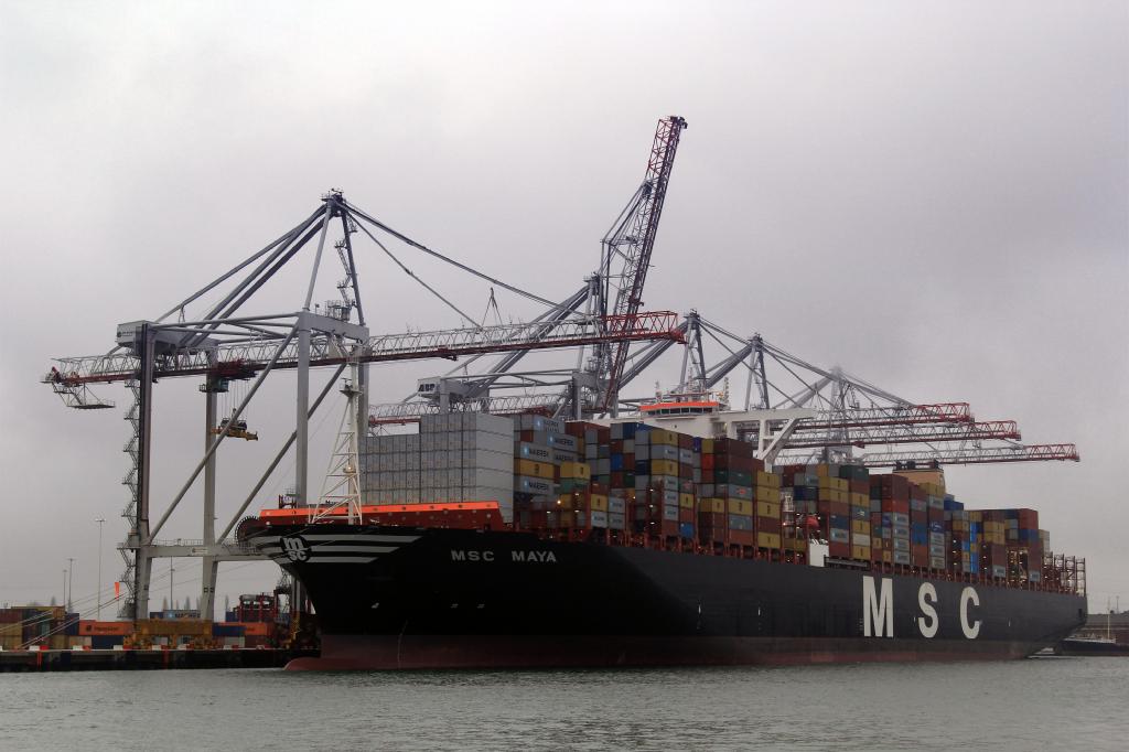 Port of Southampton docks 19,224TEU MSC Maya, world's biggest box ship PORTS SeaNews