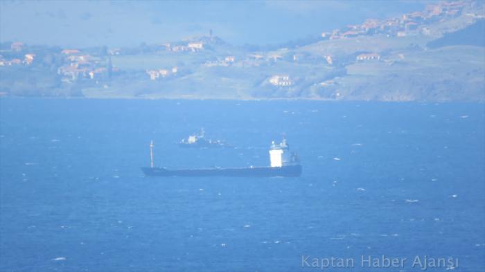 M/V Nova Cura went aground at Musellim Passage, Turkey