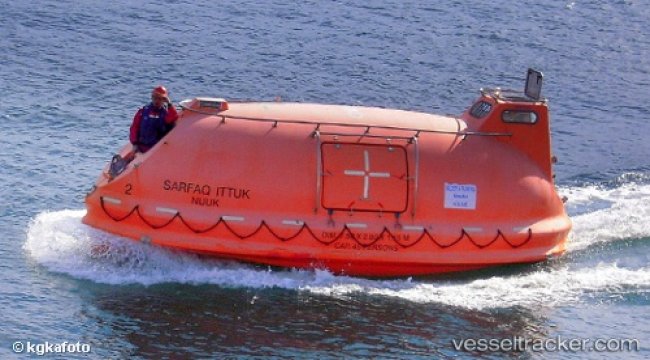 Passenger ship being inspected before next voyage