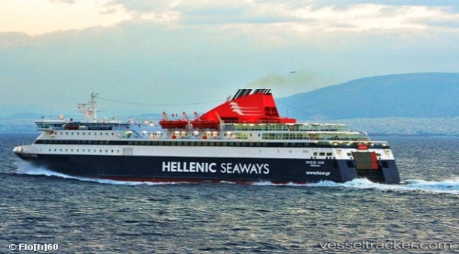 Ferry suffered technical damage