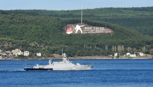 Russian warships passed through Dardanelles Strait