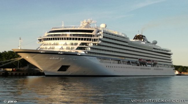 Viking Sky makes maiden call at Port of Kiel