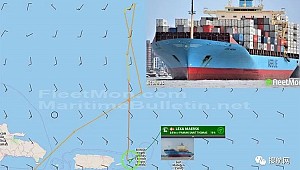 Container ship Lexa Maersk becomes a ghost ship...