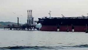 Tanker New Assurance crashed into Panama oil terminal causing damage to its structure and oil leakage