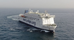 World's Largest Civilian Hospital Ship Delivered: Will operate along the coast of Africa!