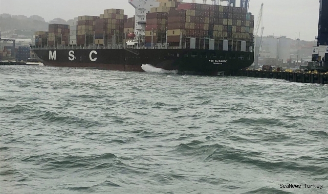 MSC Alicante rescued herself