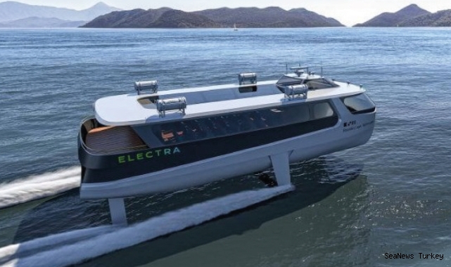 The first fully electric hydrofoil ferry: It will double the current speed and range!