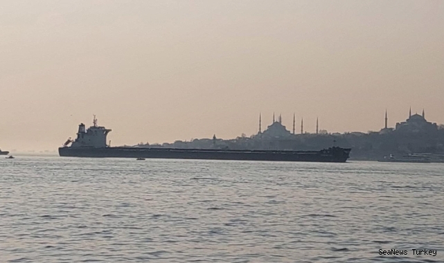 M/V CHENG MAY, giant bulk carrier went out of control in the Strait of Istanbul
