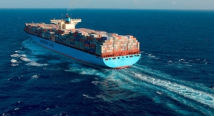 Maersk's record US$24b profit, expects normal shipping by midyear