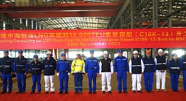 Work starts on building of LNG dual-fuel 16,000 TEU MSC boxship