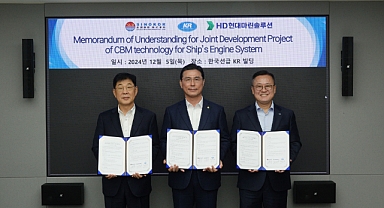 Revolutionizing Ship Maintenance: KR, Sinokor, and HD Hyundai Marine Solution Team Up for AI-Powered CBM Technology