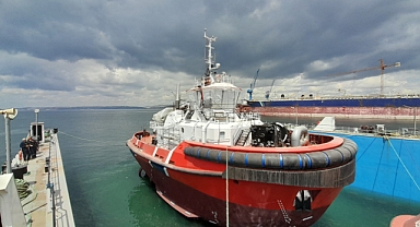 Sanmar Shipyards launches high-performance tug for new Greek customer