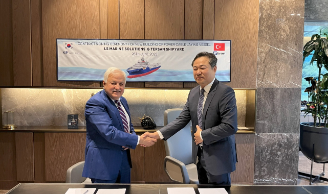 Tersan Signs Deal with LS Marine for Giant Cable Laying Vessel