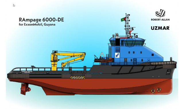 Smit Lamnalco Orders Four Uzmar DP-2 Tugs for Guyana FPSOs