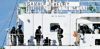 S. Korean navy team frees hijacked cargo ship; kills Somali pirates