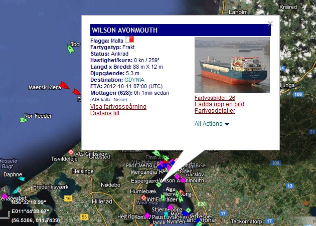 Drunk captain about to run ship aground