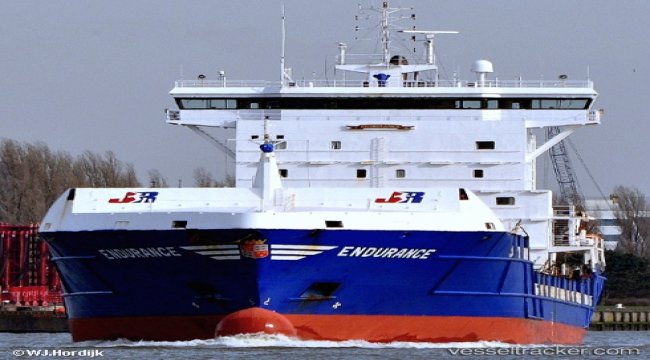 Freighter suffered main engine trouble